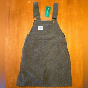 SHEIN Army Green Las Vegas Overall Dress